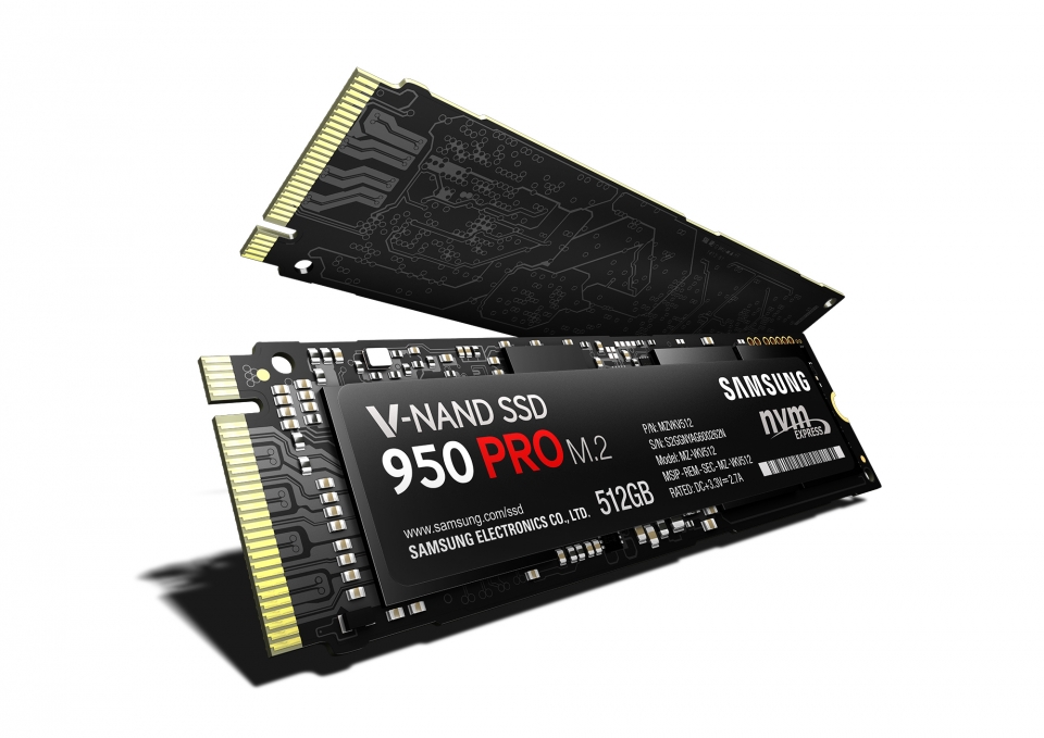 삼성 950 PRO는 SSD 시장에 NVMe 열풍을 불러온 기념비적 제품으로 평가된다.