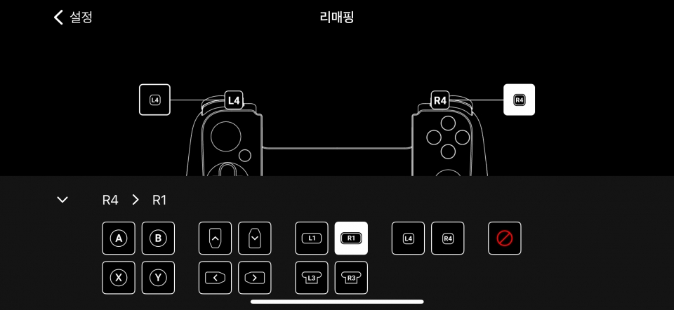 L4, R4 버튼에 원하는 버튼을 맵핑하거나 추후 펌웨어 업데이트도 Razer Nexus 앱 하나로 편리하게 진행된다.