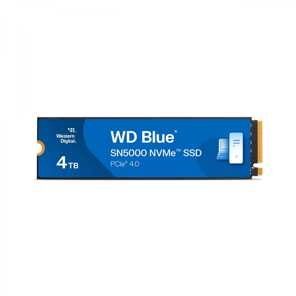 WD 블루 SN5000은 500GB, 1TB, 2TB, 그리고 가장 용량이 큰 모델인 4TB로 출시됐다.